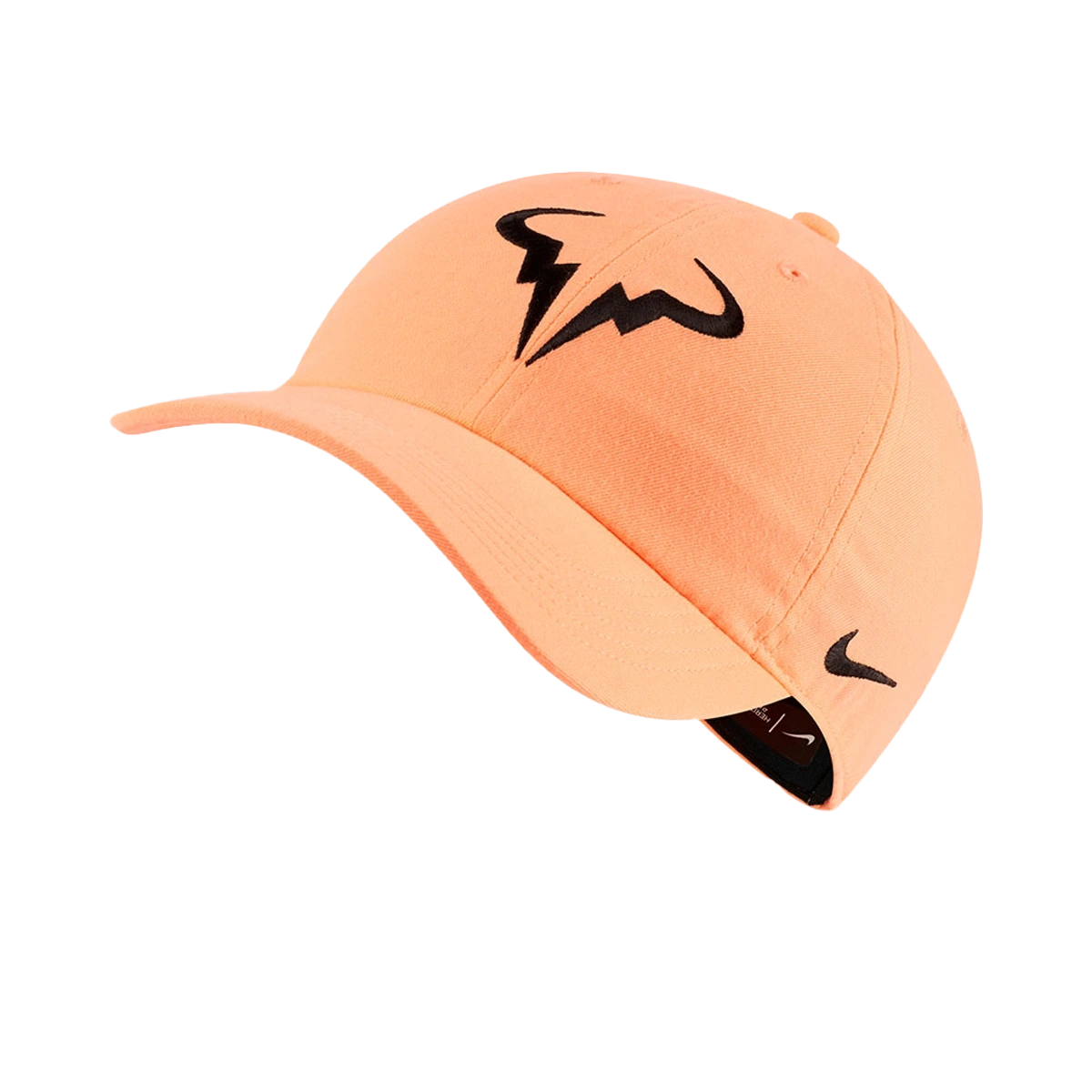 Nike AeroBill Rafa Heritage86 hat in Orange Pulse w/Black [850666-892] from the Spring 2020 tennis collection